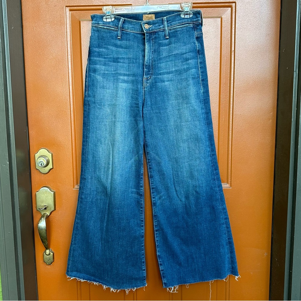 Wide Leg Mother Jeans: size 29